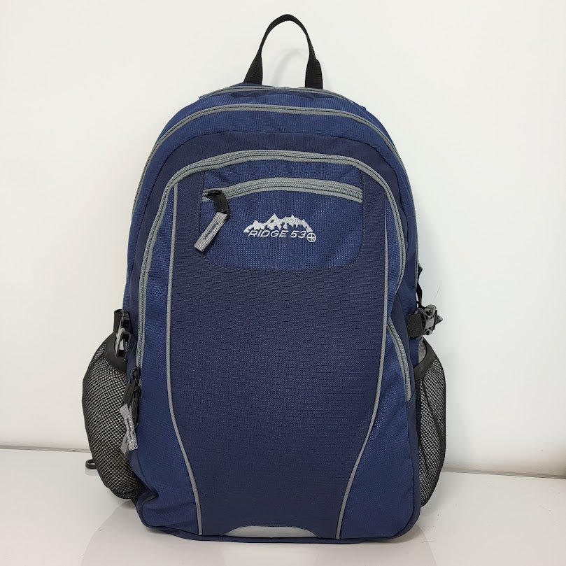 Ridge 53 Pearse Extra Large School Bag Navy Carews.ie