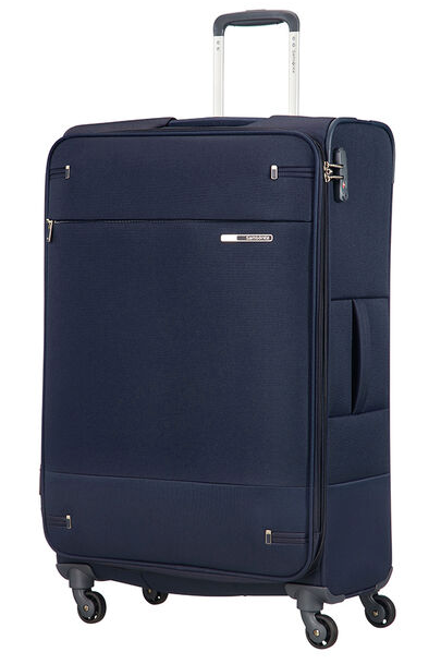 Samsonite Base Boost 78cm Large Expandable Suitcase Navy