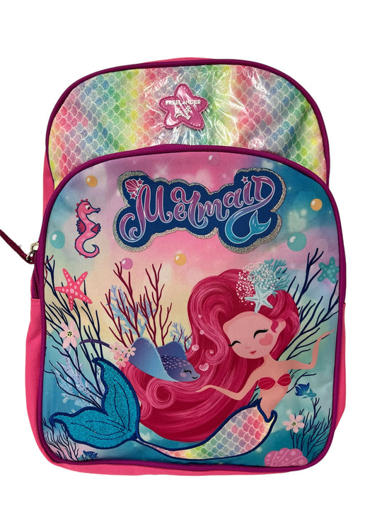 Girls Mermaid School Bag