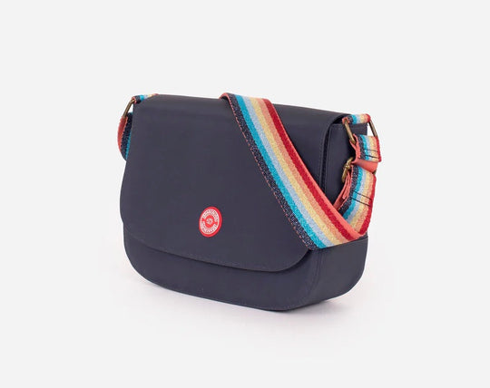 Brakeburn Navy Saddle Bag