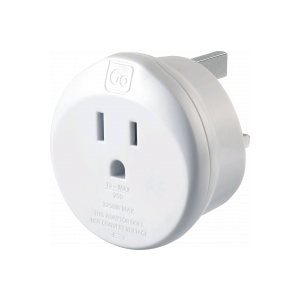 Go Travel Adaptor USA to UK Ireland