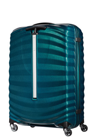 Samsonite Lite Shock Large Suitcase 75cm Petrol Blue - Lightweight - 2.5kg