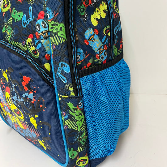 Boys Monster School Bag