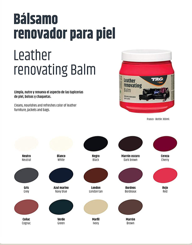 TRG Leather Renovating Balm - Furniture, Leather Couches, Leather Bags