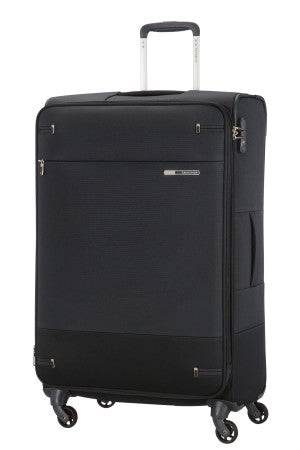 Samsonite Base Boost 78cm Large Expandable Suitcase Black