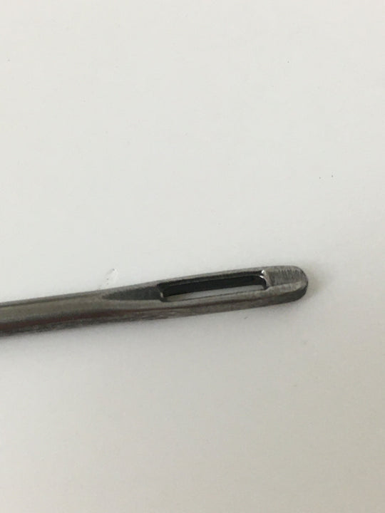 Upholstery Button Needle Straight Round Point