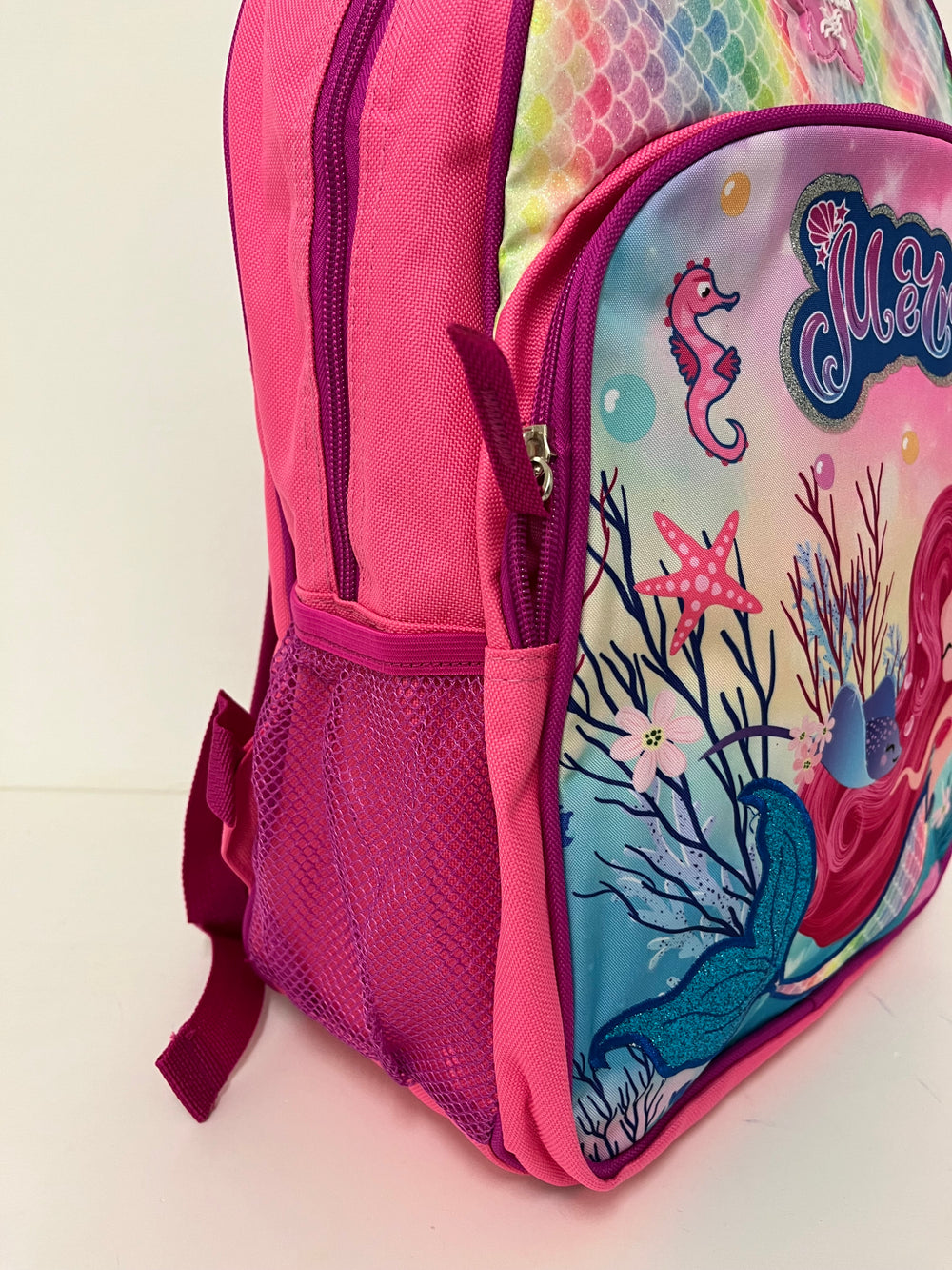 Girls Mermaid School Bag