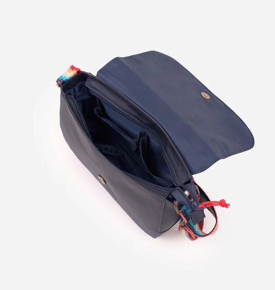 Brakeburn Navy Saddle Bag