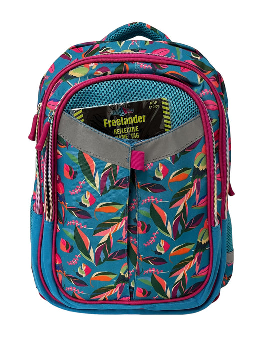 Comfort & Safe School Bag - Tropical