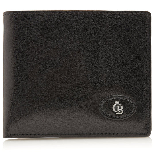 Castelijn & Beerens 8 Card & Note RFID Leather Wallet Black or Brown