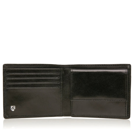 Castelijn & Beerens 8 Card & Note RFID Leather Wallet Black or Brown