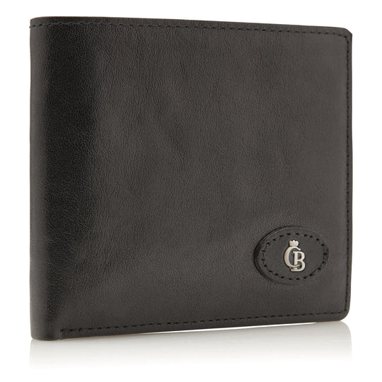 Castelijn & Beerens 8 Card & Note RFID Leather Wallet Black or Brown