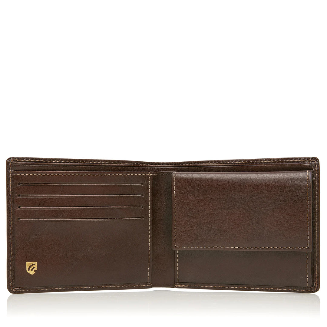 Castelijn & Beerens 8 Card & Note RFID Leather Wallet Black or Brown