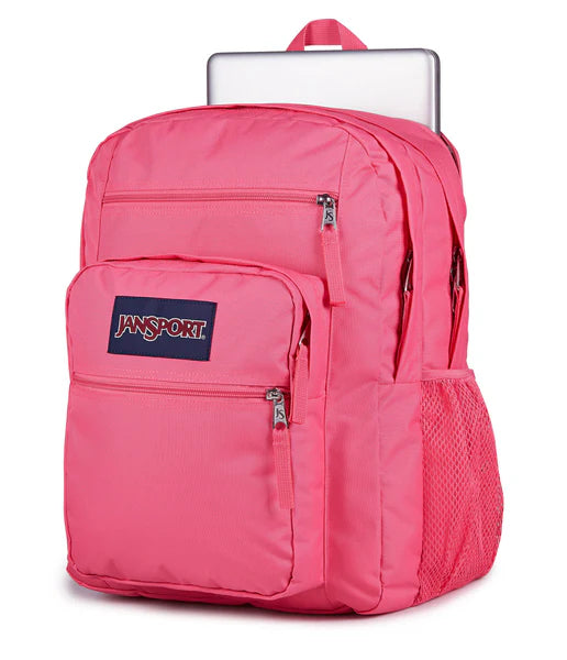 Jansport Big Student Posh Pink 34L Laptop-Schultasche mit großem Fassungsvermögen