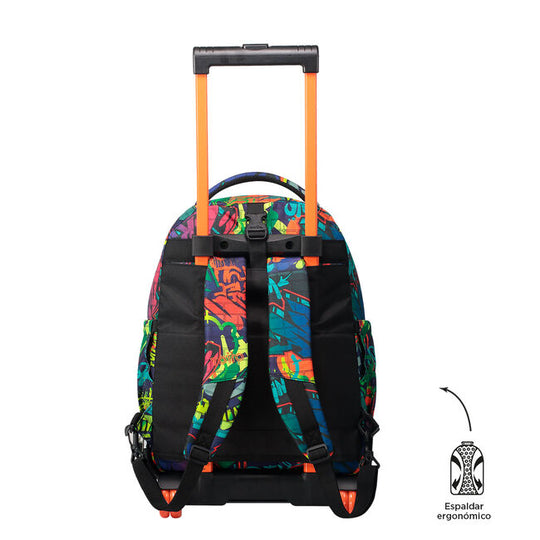 Totto Detachable Wheeled School Backpack 6JO