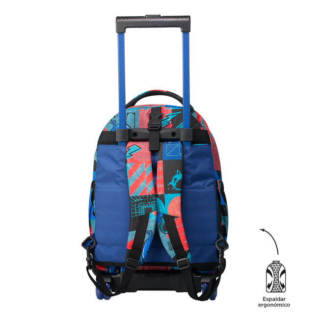 Totto Detachable Wheeled School Backpack 6JP