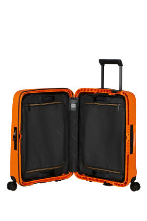 Samsonite Essens 55cm 4 Wheel Orange Zipperless Cabin Suitcase