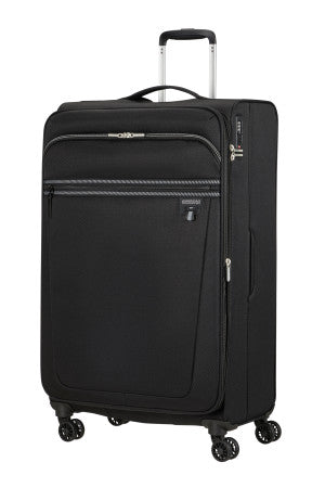 American Tourister Aerospin Large Expandable Suitcase - Black