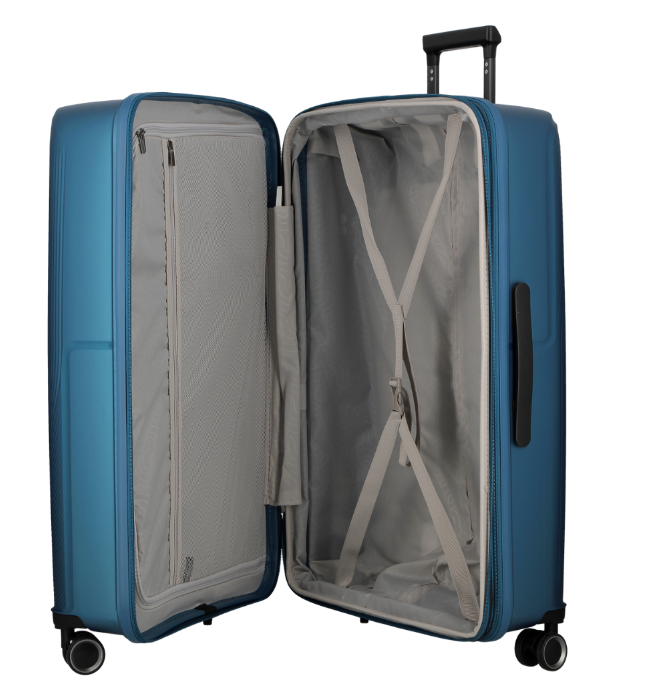 Jump Oskol T1 Expandable Blue 75cm Large Suitcase