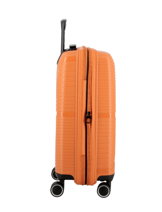 Jump Oskol Pulsar Expandable Cabin Suitcase Orange Ryanair & Aer Lingus