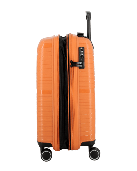 Jump Oskol Pulsar Expandable Cabin Suitcase Orange Ryanair & Aer Lingus