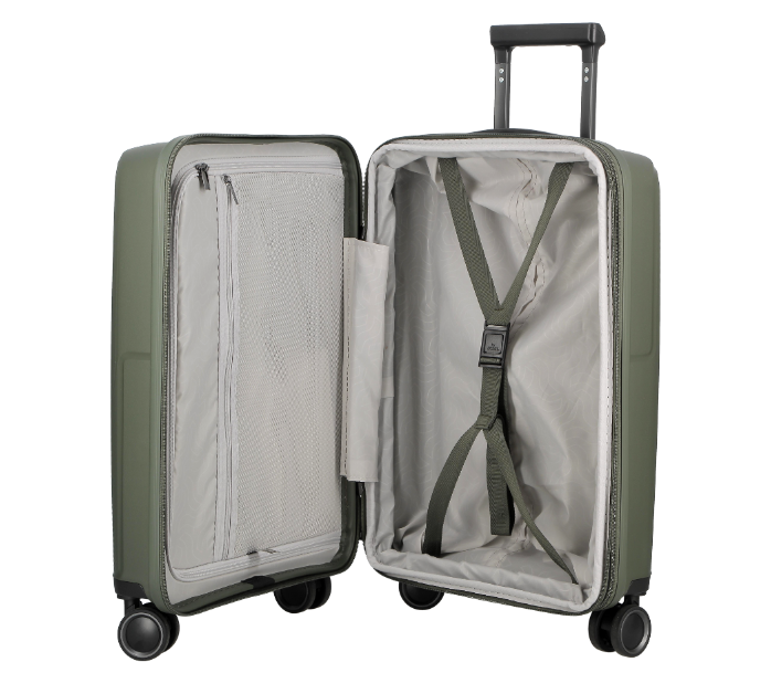 Jump Oskol T1 Expandable Khaki Cabin Suitcase - Ryanair or Aer Lingus