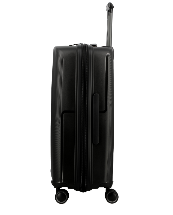 Jump Oskol T1 Expandable Black 65cm Medium Suitcase