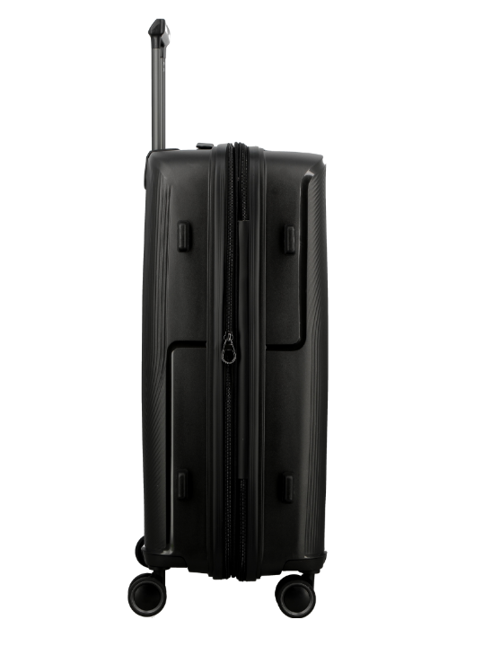 Jump Oskol T1 Expandable Black 65cm Medium Suitcase