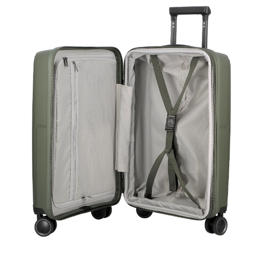 Jump Oskol T1 Expandable Khaki 75cm Large Suitcase