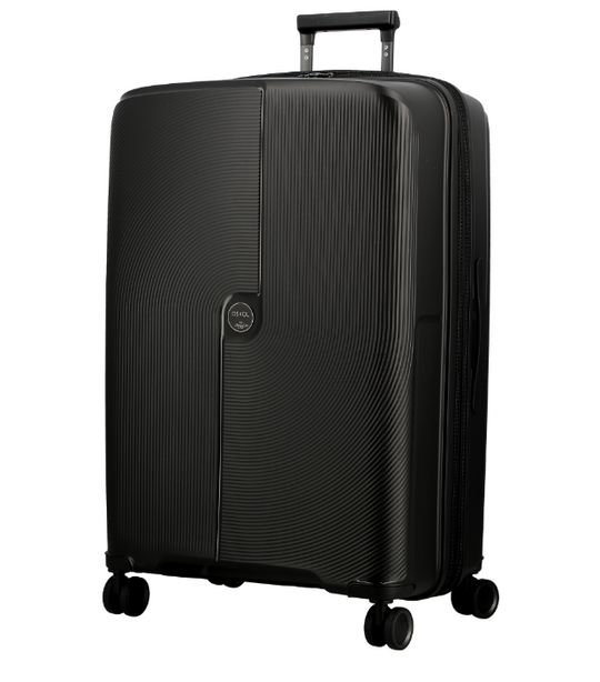 Jump Oskol T1 Expandable Black 75cm Large Suitcase