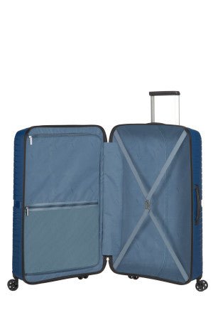 American Tourister Airconic 77cm Lightweight Hardshell Suitcase Navy - Carews.ie