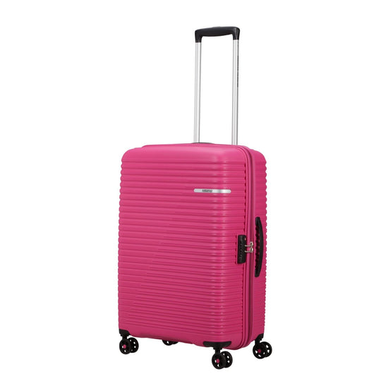 American Tourister Liftoff 67cm Medium Suitcase Berry Blast - Carews.ie