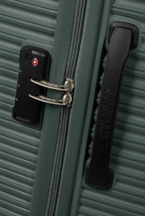 American Tourister Liftoff 67cm Medium Suitcase Dark Olive - Carews.ie