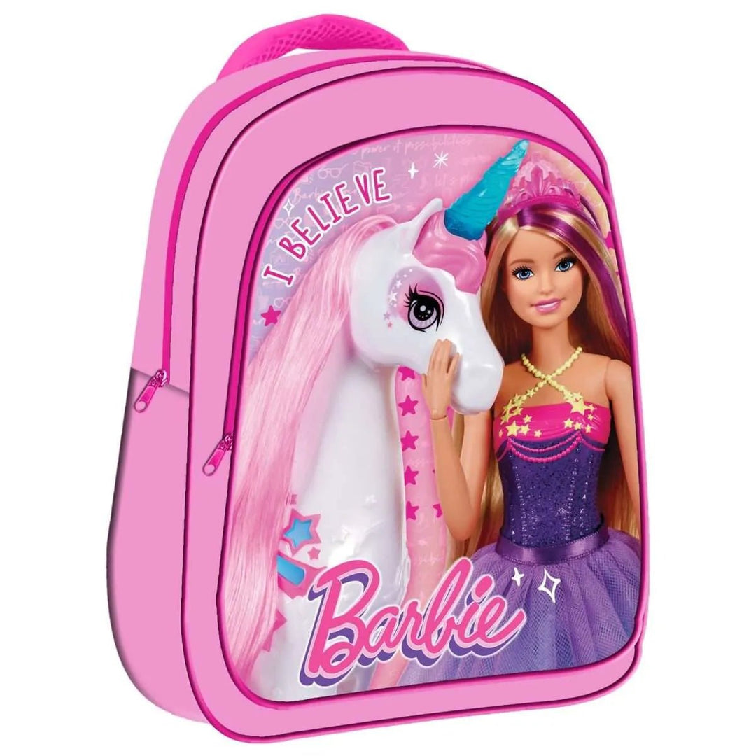 Barbie A4 Premium School Bag Carews.ie