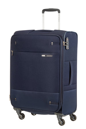 Samsonite Base Boost Medium 69cm Expandable Suitcase Navy