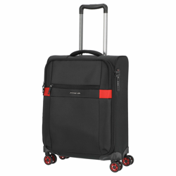 March Kober 55cm Cabin Suitcase Black