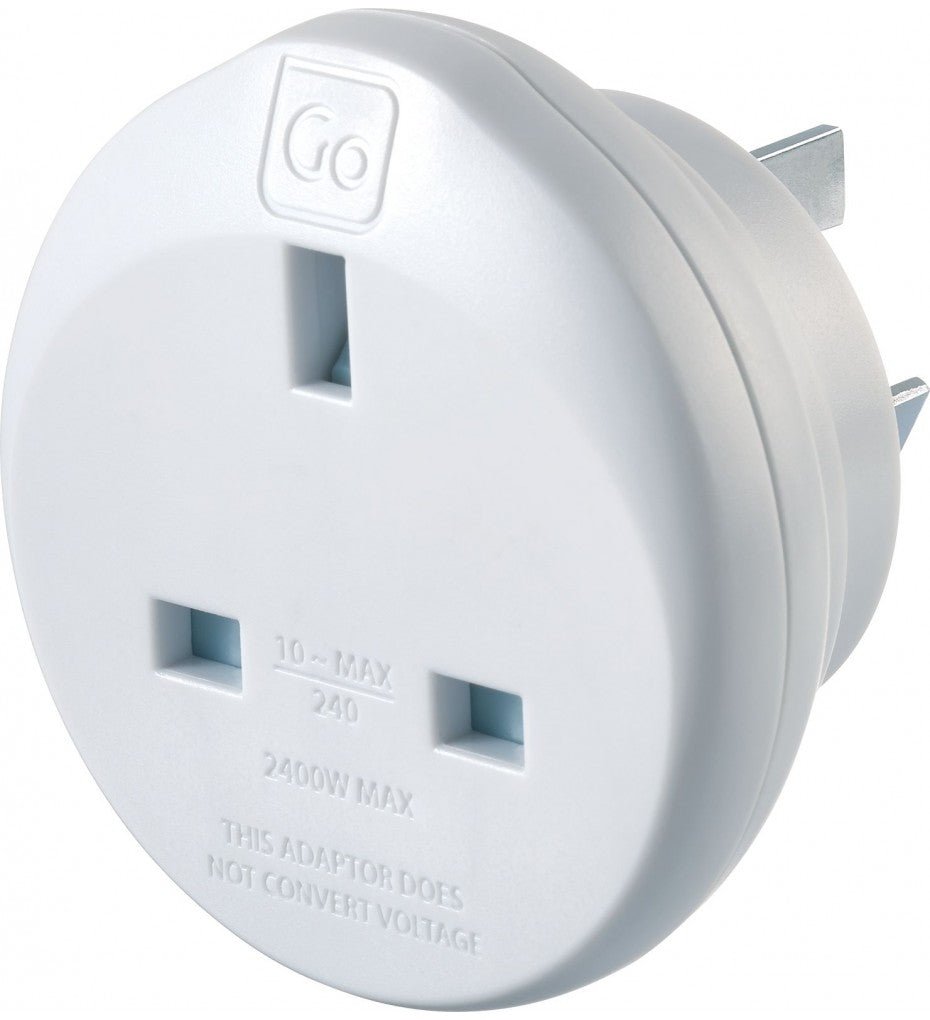 Go Travel Adaptor IRL/UK to Aus/China - Carews.ie