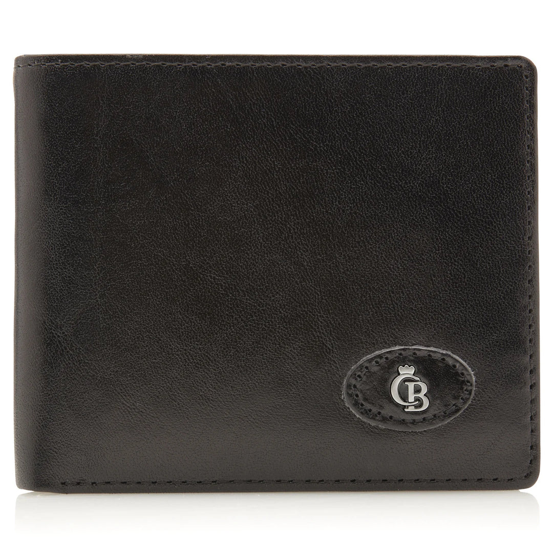 Castelijn & Beerens 9 Card, Coin & Note Leather Wallet Black or Brown