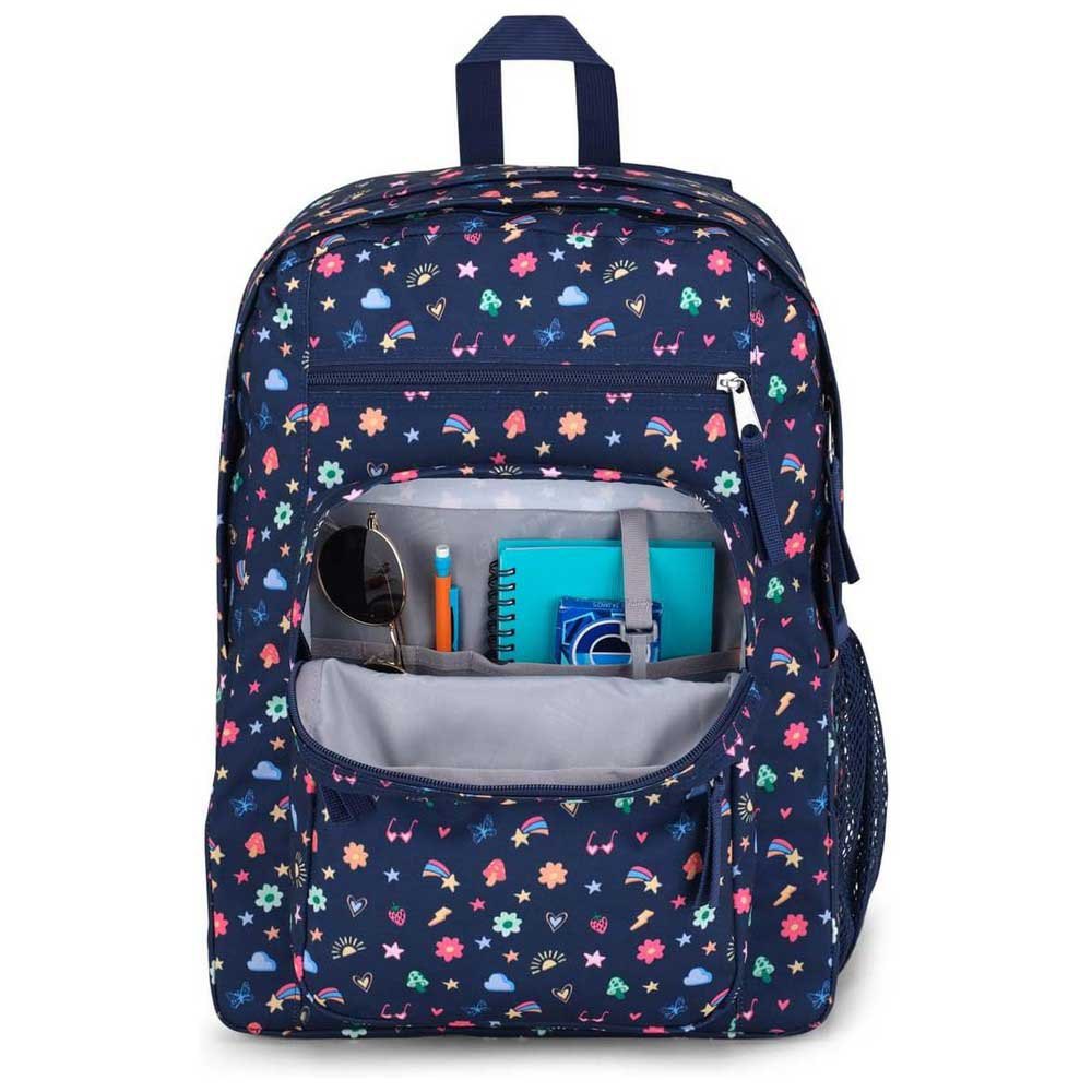 Sac d'école pour ordinateur portable Jansport Big Student Slice of Fun 34L grande capacité