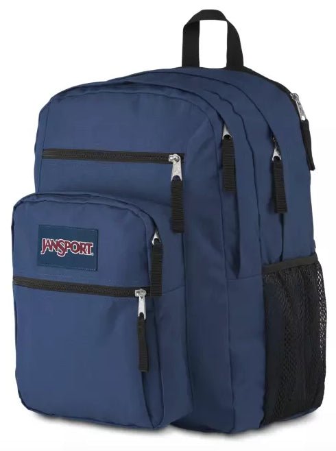 Jansport Big Student Navy 34L Laptop School Bag Large Capacity - Carews.ie