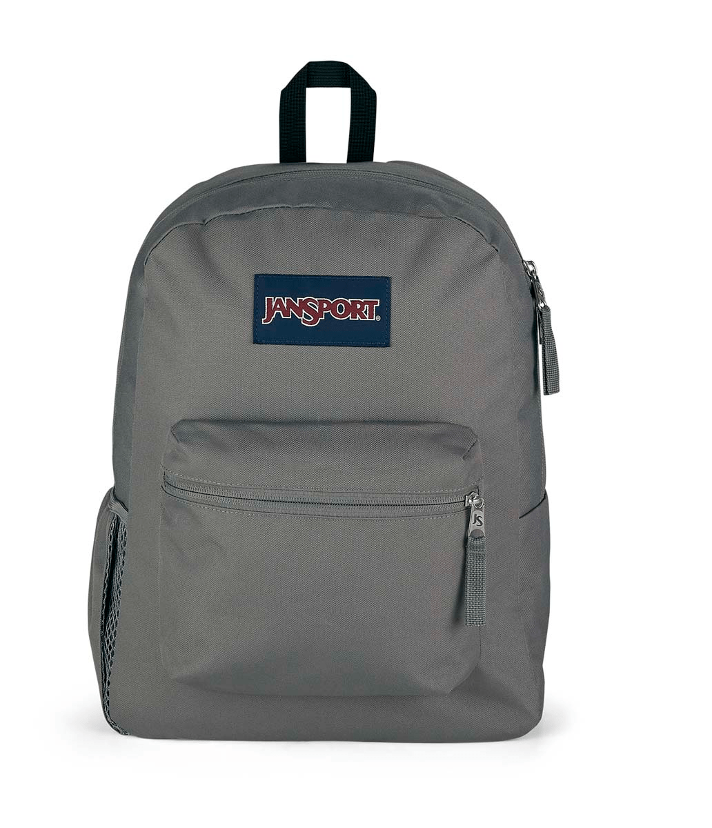 Jansport Cross Town 26L Backpack Grey School Bag - Carews.ie