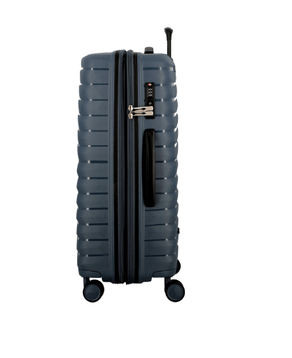 Jump Xwave 66cm Expandable Medium Suitcase Navy - Carews.ie