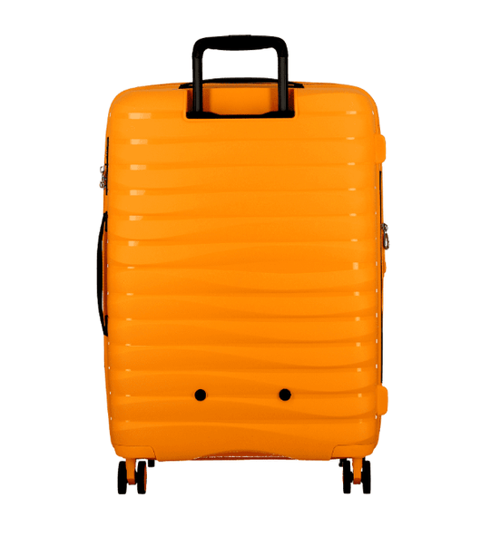 Jump Xwave 66cm Expandable Medium Suitcase Yellow - Carews.ie