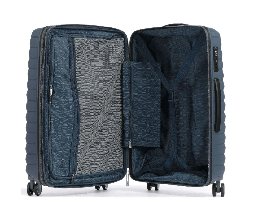 Jump Xwave 76cm Expandable Large Suitcase Navy - Carews.ie