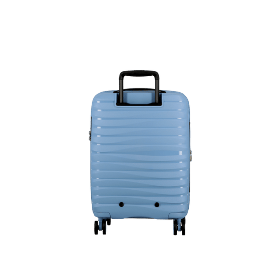 Jump Xwave Expandable Cabin Suitcase Light Blue - Carews.ie