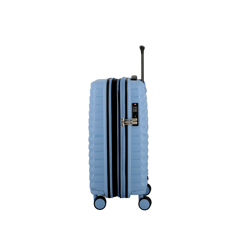 Jump Xwave Expandable Cabin Suitcase Light Blue - Carews.ie