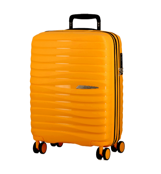 Jump Xwave Expandable Cabin Suitcase Yellow - Carews.ie