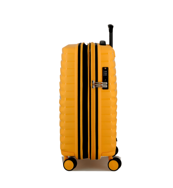 Jump Xwave Expandable Cabin Suitcase Yellow - Carews.ie