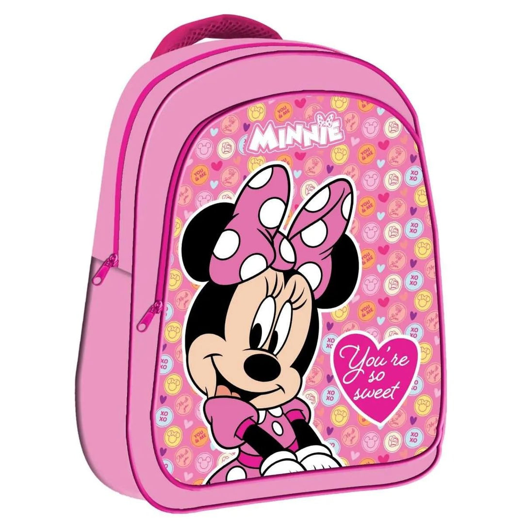 Minnie Mouse A4 Premium School Bag - Carews.ie