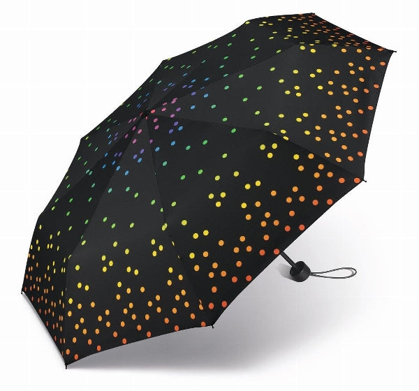 Happy Rain Super Mini Rainbow Dots - Damen-Regenschirm